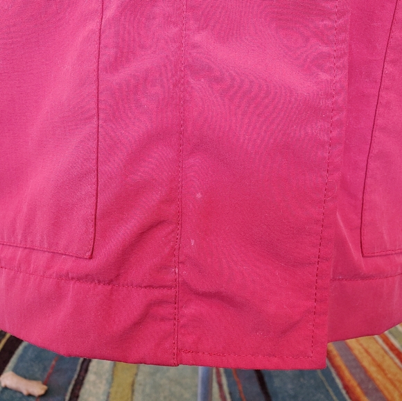 Eddie Bauer Mid-weight Ladies Down Parka Red Small - Picture 11 of 16